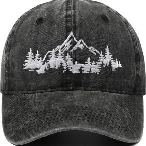 Embroidered Ghost Snapback Baseball Cap