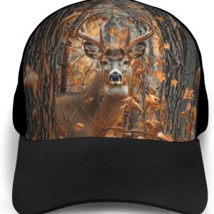 Rooster Embroidered Trucker Hat